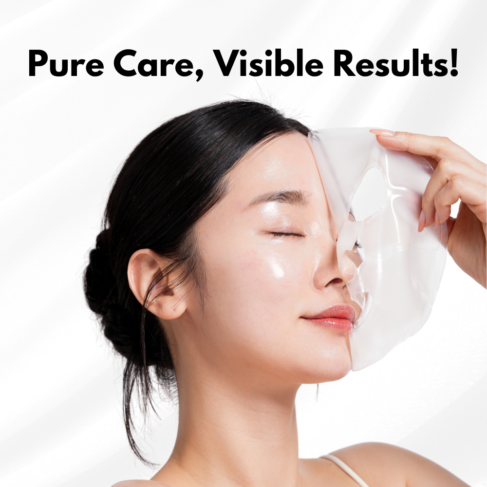 [Mix & Match] Anti-Wrinkle Hydrogel Mask x Vegan Mucin Hydrogel Mask