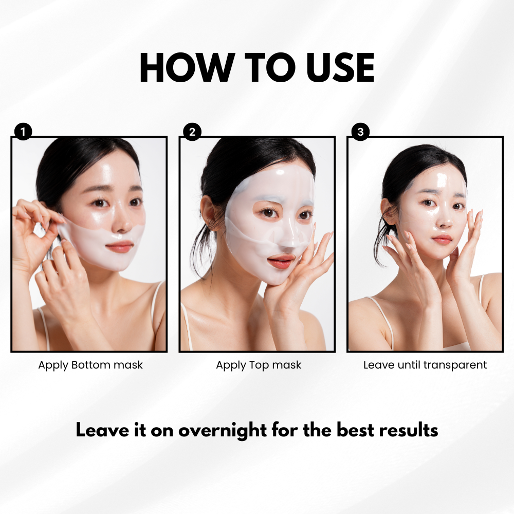 [Story 1] Anti-Wrinkle Deep Collagen Face Hydrogel  Mask