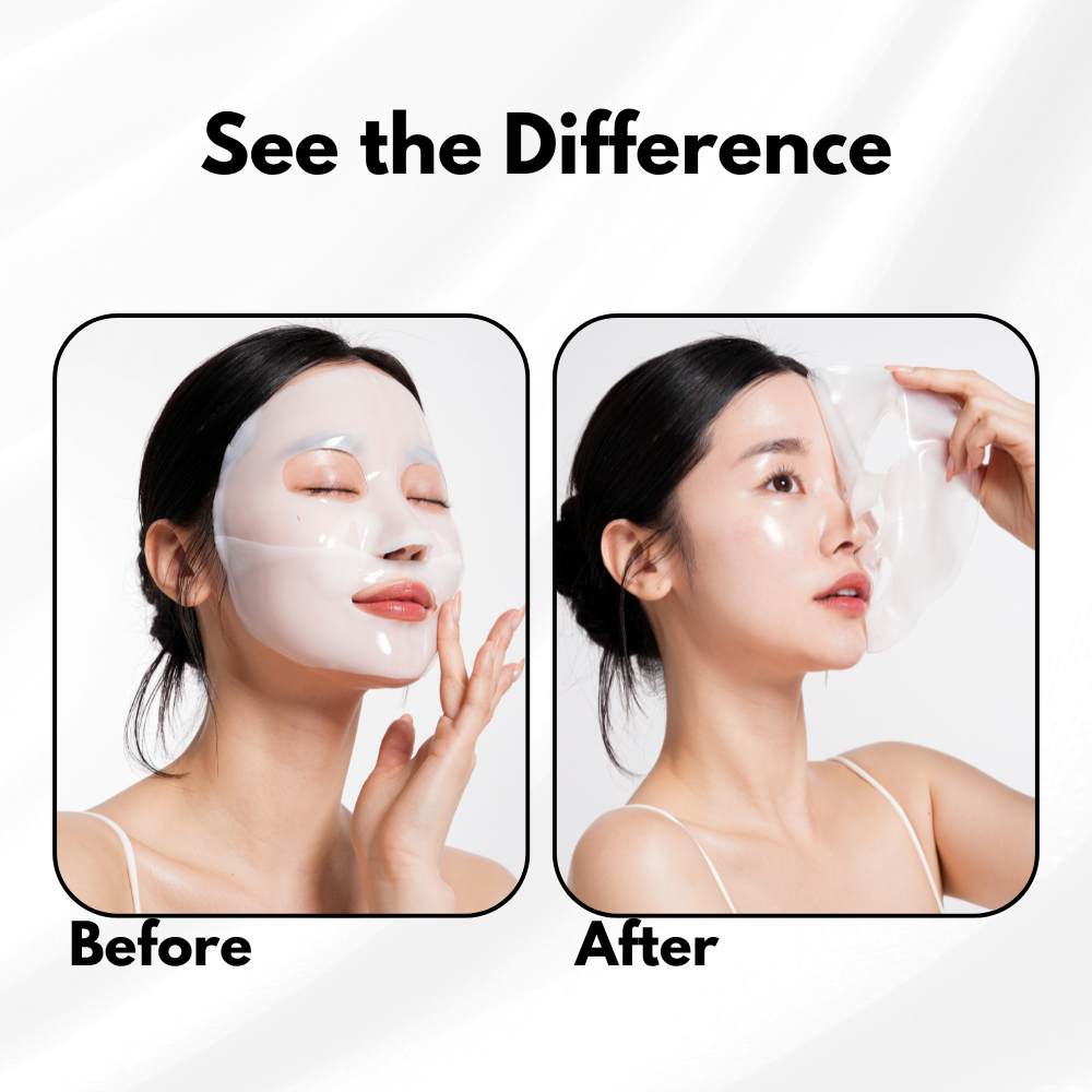 [Story 1] Anti-Wrinkle Deep Collagen Face Hydrogel  Mask