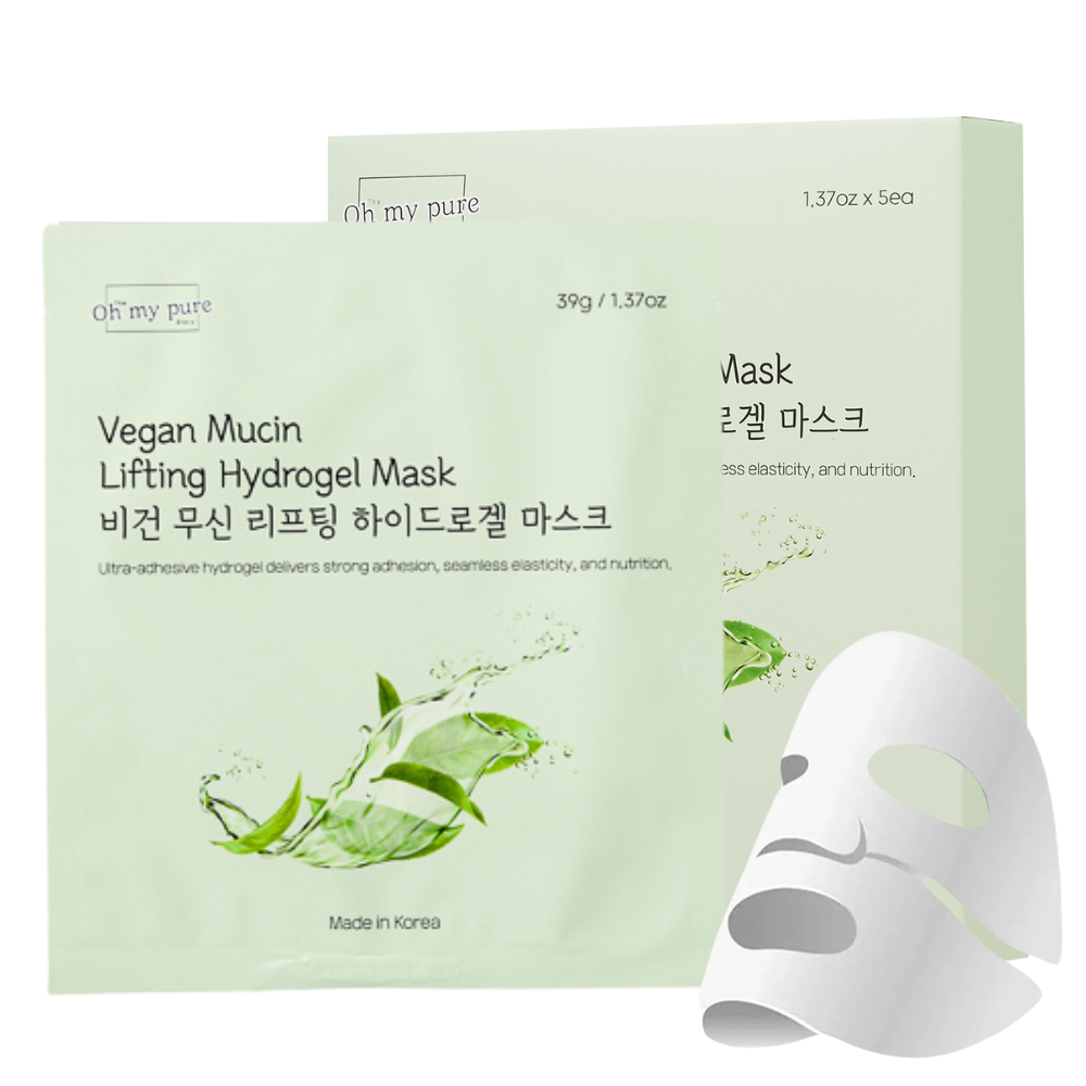 [Story 2] Vegan Mucin Lifting Hydrogel Face Mask